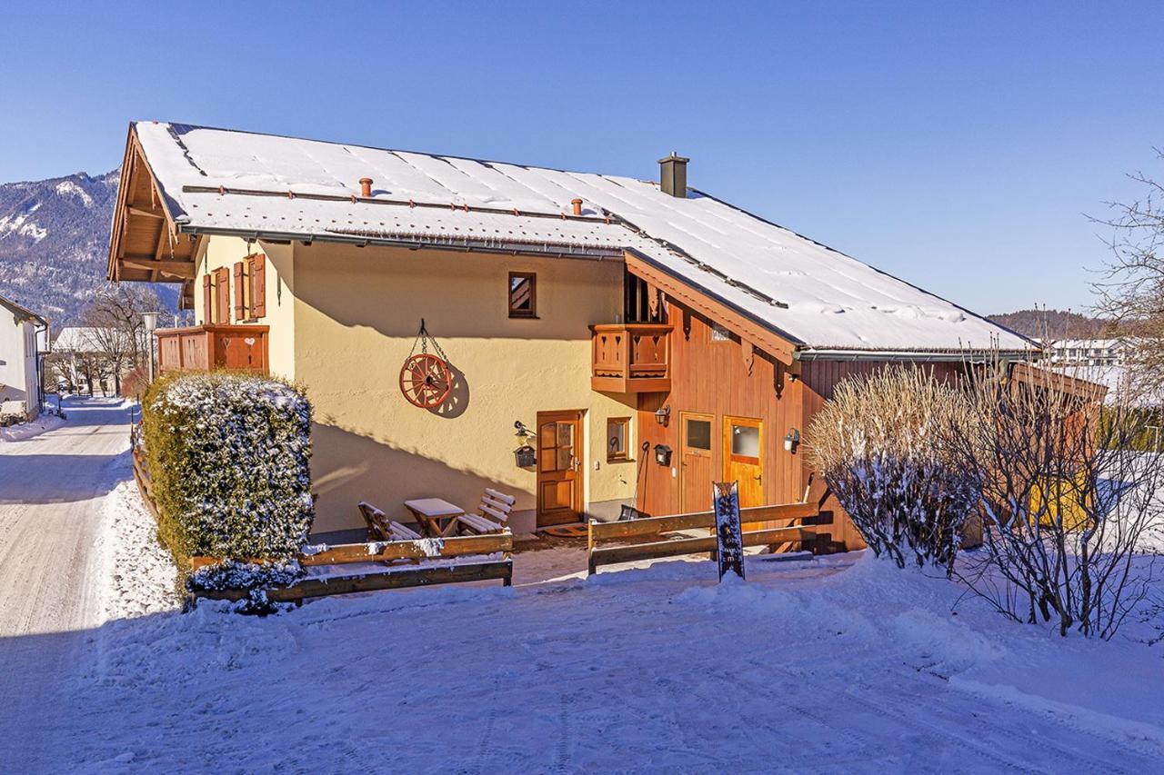 Chiemgauferienwohnungen - Wanderlust Und Alpenrose Unterwössen Buitenkant foto